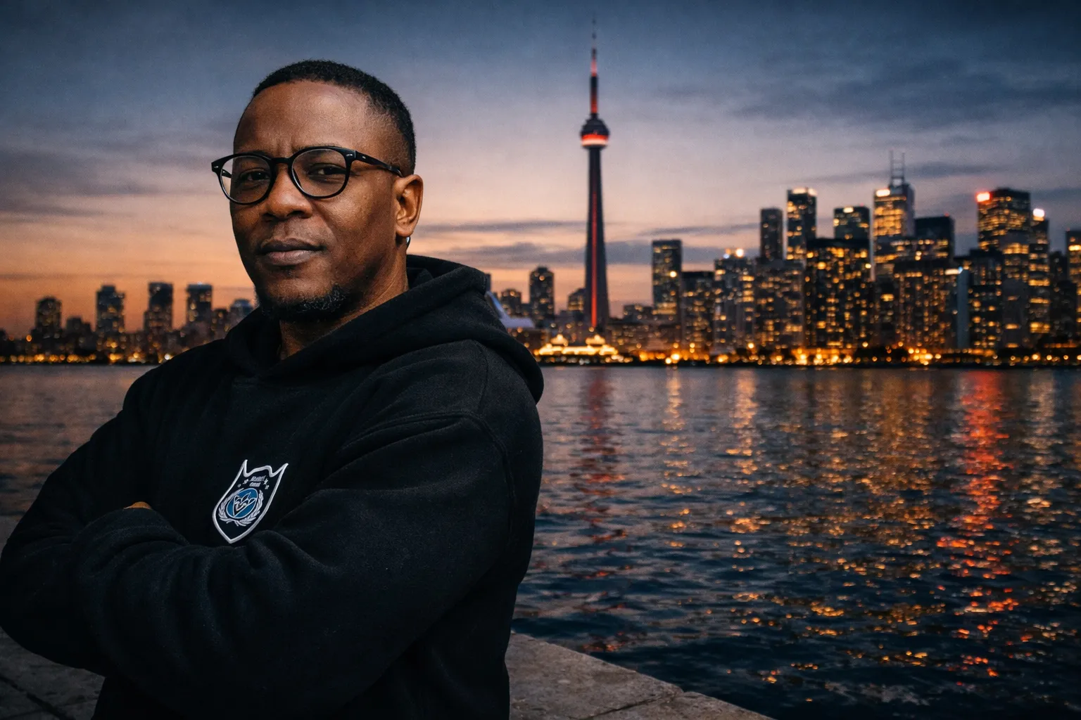 Vision Security guard on post in Toronto